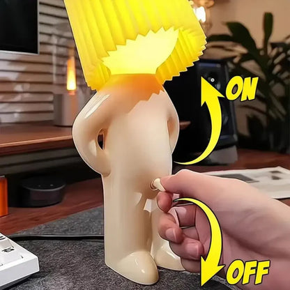 Lampe Homme Timide - Déco & Fun
