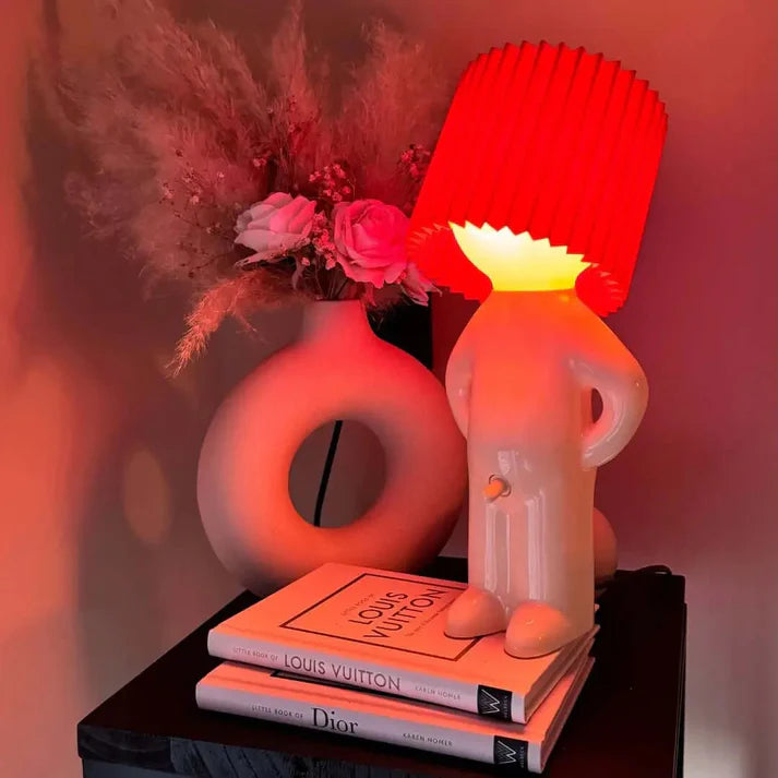 Lampe Homme Timide - Déco & Fun