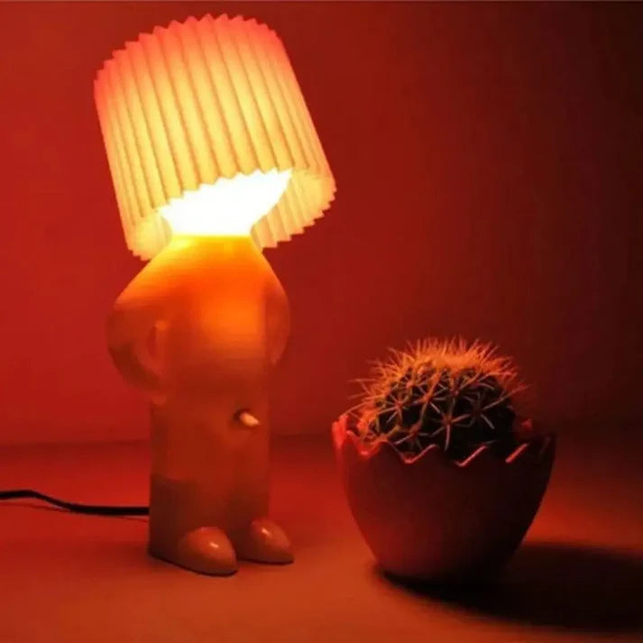 Lampe Homme Timide - Déco & Fun